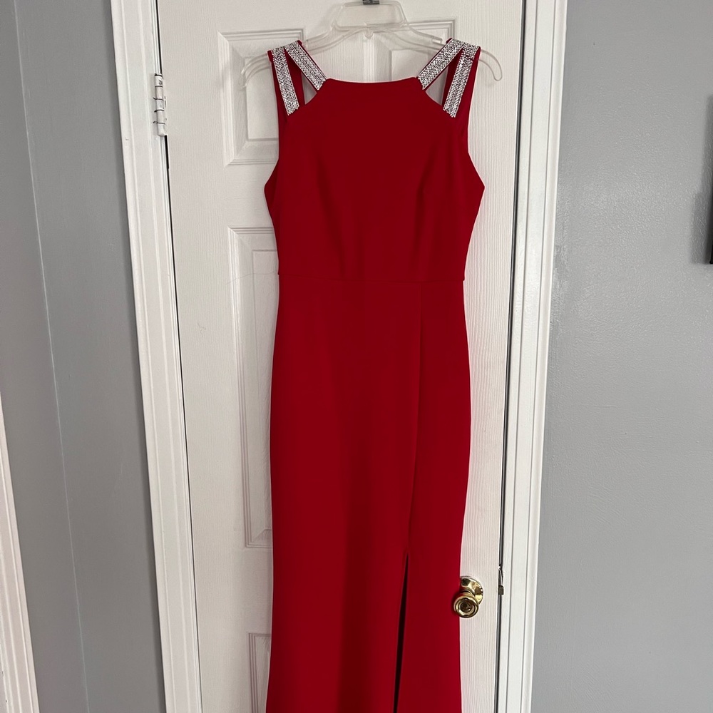 Red dress